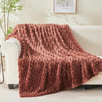NEWCOSPLAY Fleece Clouds Cozy Twin Blanket - Image 8