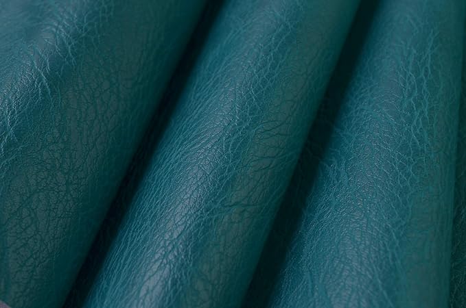 Wento Thick Faux Leather Fabric Soft Skin Grain PU Leather - Image 2