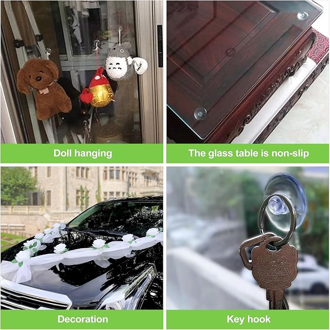 20 Pack 18mm/0.7" Transparent Anti-Collision Suction Cups - Image 6