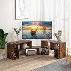 Tangkula 3 Pieces Console TV Stand, Free-Combination Entertainment Center - Image 3
