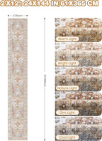 Hallway Runner Rug 2x12 Extra Long Washable Runner, Non Slip Runner - Image 2