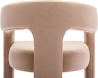 VESCASA Velvet Barrel Dining Chair - Image 8