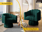 Dewhut Swivel Accent Chair, 360° Swivel Barrel Chair - Image 5