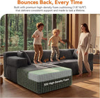 MONVANE 106" Cloud Sectional Couch - Image 6
