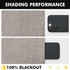 MIULEE 100% Blackout Linen Curtains - Image 7