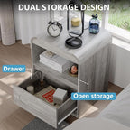 5 Piece Bedroom Sets, Modern Dresser and Nightstand Sets & Bookshelf - Image 4