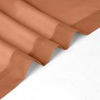 Chyhomenyc Orange Sheer Curtains 72 Inch Length 2 Panels, Light Filtering Soft - Image 7