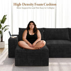 Vesgantti 143.7" Boneless Couch - Image 3