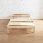 Mellow Naturalista Classic 12 Inch Solid Wood Platform Bed - Image 4