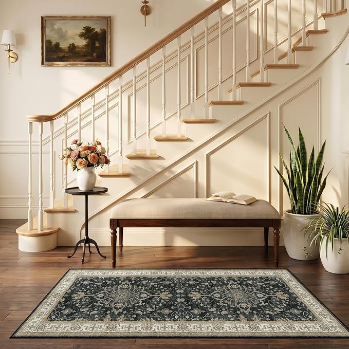 RELEANY Washable Area Rug, Runner 2'6"x5', Water Repellent, Pet Friendly - Image 2