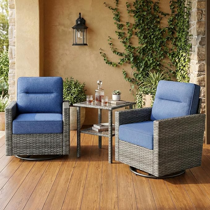 Luxury 3-Piece Patio Furniture Set by NUSBAY