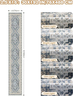 Washable Runner Rug 2.5x16, Non-Slip Long Kitchen Rugs, Soft Hallway Runner - Image 2