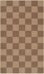 Lahome Checkered Easy Jute 3x5 Outdoor Rug, Washable Rugs - Image 9