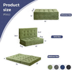 MAXYOYO 6" Folding Sofa Bed for Floor, Tufted Tri-Fold Floor Mattress - Image 2