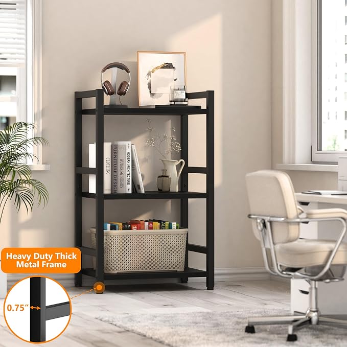 Book Shelf, 3 Tier Bookcase - Image 3
