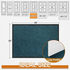 Super Absorbent Front Door Mat, Non-Slip Washable Indoor Doormats, Low Profile - Image 3