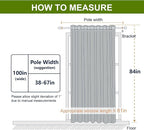 NICETOWN Blackout Curtain for Sliding Door - Image 2