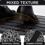Ubdyo Extra Durable Door Mat Outside Entrance | Dirt Trapping, Non-Slip Backing - Image 6