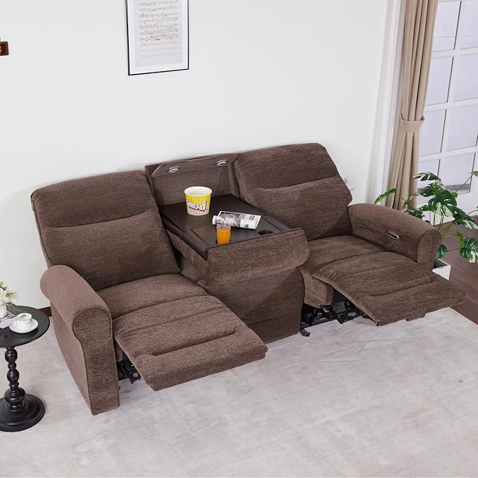 MCombo 87.8" Wall Hugger Power Reclining Sofa - Image 2