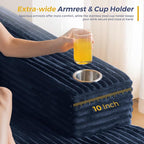 MAXYOYO 104" Modular Sectional Couch - Image 4