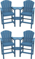SERWALL Tall Adirondack Chairs Set of 4 by SERWALL