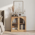 BELLEZE Bijou 31.5" Modular Sideboard Cabinet & TV Stand Console by BELLEZE