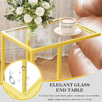 C Table Side End Table, Small C Shaped Table - Image 5