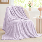 BEDELITE Lavender Twin Blanket for Couch, Soft Cozy Gifts for Women, 60*80 | 3D by BEDELITE