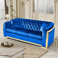 DAMAIFROM Mid Century Modern Chesterfield Sofa Couch, 3 Seat Tufted Sofas by DAMAIFROMFURNITURE