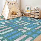 cotiled Boho 9x12 Area Rug for Living Room: Large Moroccan Washable Rug | Solve - Image 8