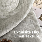 YoungsTex Linen Curtains 54 Inch Length - Image 2