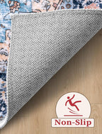 SERISSA 2'6"x10' Washable Non Slip Boho Runner Rug - Image 4
