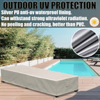 Lounge Chair Covers Outdoor Waterproof Patio Chaise Lounge Cover 600D Weather - Image 2