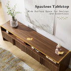 AMERLIFE 70" Fluted Wood TV Stand - Image 5