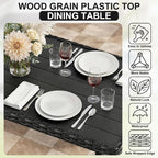 LOUVIXA 7 Pieces Patio Furniture Set, Outdoor Patio Furniture, Wicker - Image 5