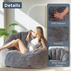 MAXYOYO Giant Bean Bag Chair, Oversized Bean Bag Couch - Image 6