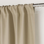 NICETOWN Window Treatment Thermal Insulated Rod Pocket Room Darkening - Image 5