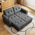 Convertible Couches, Queen Size Pull Out Sofa Bed - Image 8