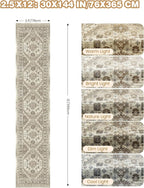 Runners for Hallway 12ft, Non-Slip Long Bathroom Rugs, Living Room, Soft - Image 2