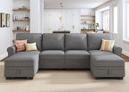 HONBAY Convertible Sectional Sofa by HONBAY
