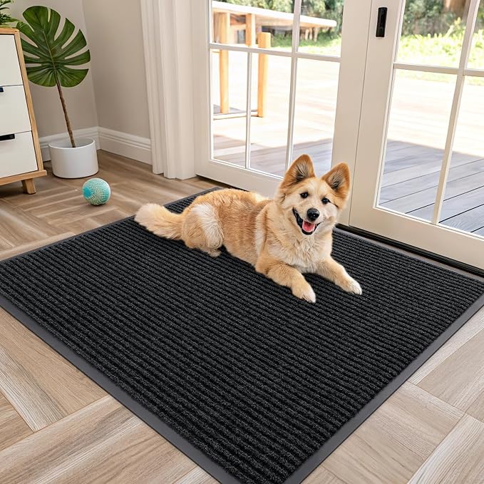 OLANLY Front Door Mat 40x32, Waterproof Heavy-Duty Indoor Outdoor Doormat | by OLANLY