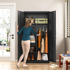Wide & Deep Metal Storage Cabinet - Image 5