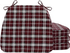 AAAAAcessories D-Shaped Chair Cushions, Machine-Washable Cover by AAAAAcessories