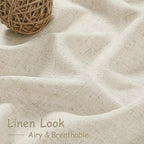 Vanilla Linen Curtains 120 Inches Long - Image 4