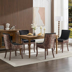 Modern Dining Chairs Set of 6, High Back Dining Chairs Side Chairs - Image 2