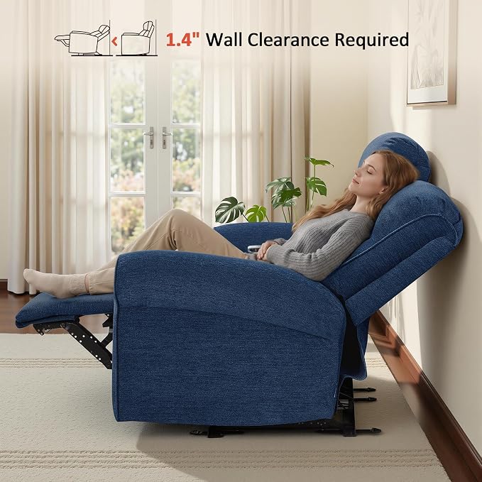 MCombo 87.8" Wall Hugger Power Reclining Sofa - Image 4