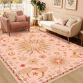 Vacuum-Friendly, 5x7 Washable Area Rug by meejou