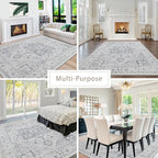 Washable Rugs 8x10 Area Rugs for Living Room, Dining Room, Playroom | Ultra - Image 5
