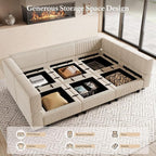 Belffin 88.6" Modular Sectional Sofa - Image 3