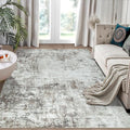 5x7 Area Rugs for Living Room Bedroom Dining Room Washable Brown Grey | Soft by Aelenmu